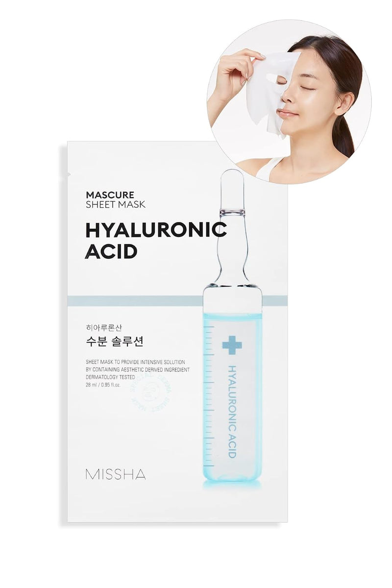 Missha Mascure Solution Sheet Mask Hyaluronic Acid 28ml