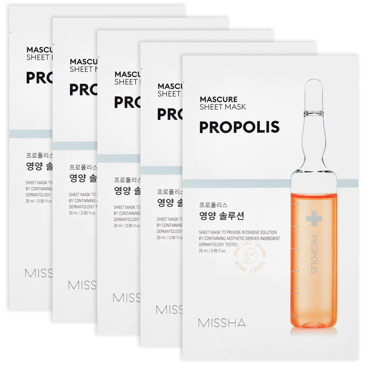 Missha Mascure Solution Sheet Mask Propolis 28ml