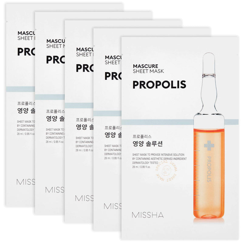 Missha Mascure Solution Sheet Mask Propolis 28ml