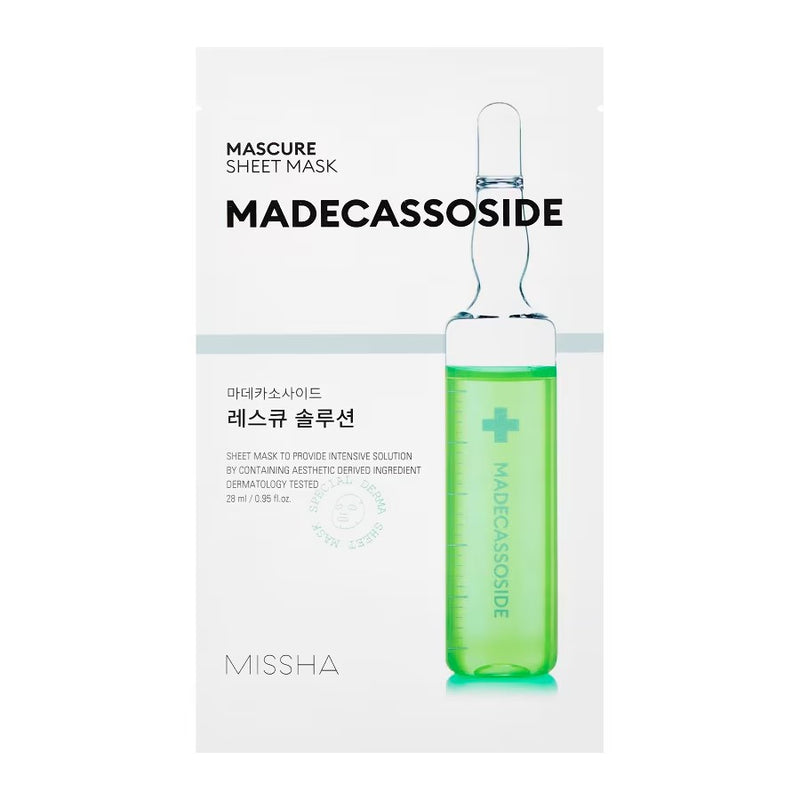 Missha Mascure Solution Sheet Mask Madecassoside 28ml