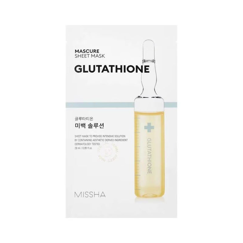 Missha Mascure Solution Sheet Mask Glutathione 28ml
