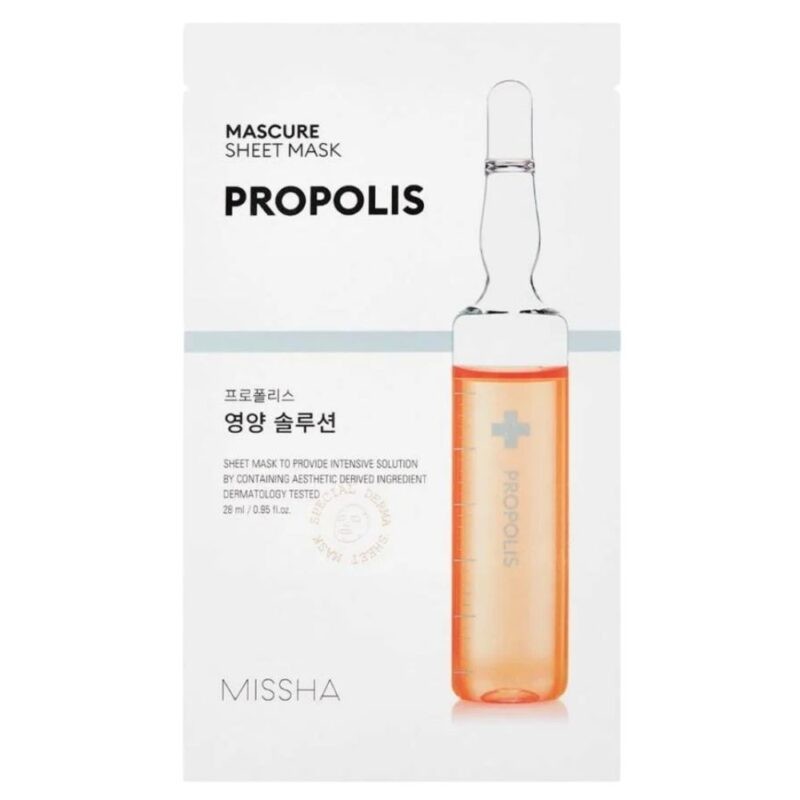 Missha Mascure Solution Sheet Mask Propolis 28ml